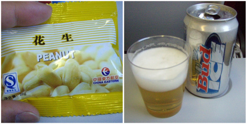 ドリンクサービス。。。ビールは、、、、(×.×)/