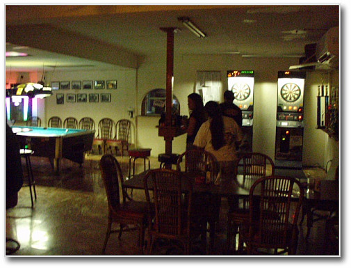 ビリヤードにダーツ(ワタシはしてないけど～)