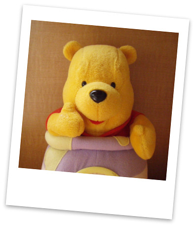 眉毛のないぷーさん