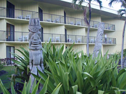 トーテムポールの笑顔