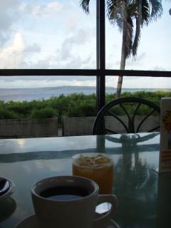 テニアン島が目の前に♪