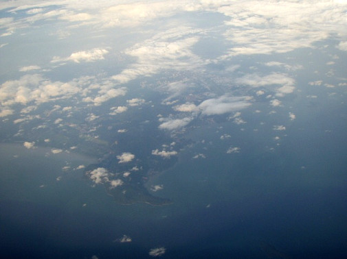 島が見えてきた~♪