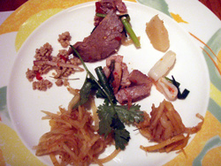 バッフェした前菜1