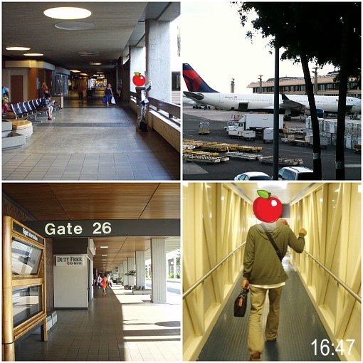 DL2836 MINNEAPOLIS行き 26番ゲートより