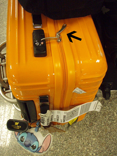 約33時間ぶり、無事にスーツケースとご対面♪