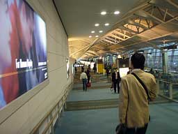 20番ゲートに向かう