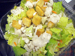 ボリュームのシーザーサラダ♪