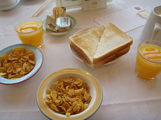 ミルクもあります