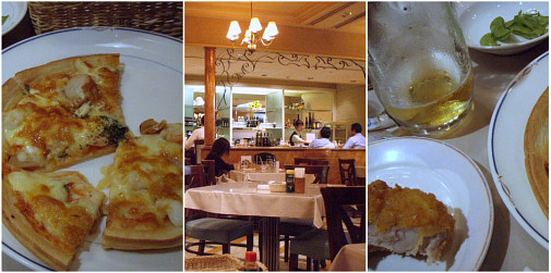 ラ・ビスタでピザ＆ビール