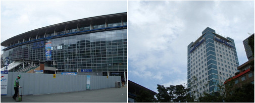 10分ぐらいで釜山駅～　東横イン釜山駅ホテル