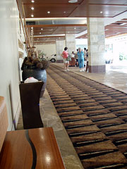 正面玄関前・車寄せ