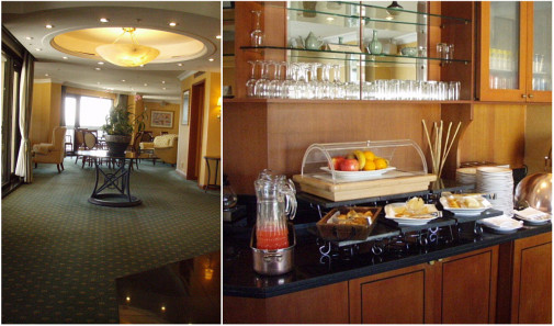 ということで荷物をオープンせずにラウンジへ♪