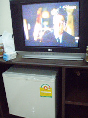 LGなテレビとドコ製か忘れてしまった冷蔵庫