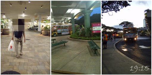 さて帰ろう～！再びピンクトロリーで