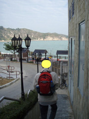 9:40 ホテルにバイバイ