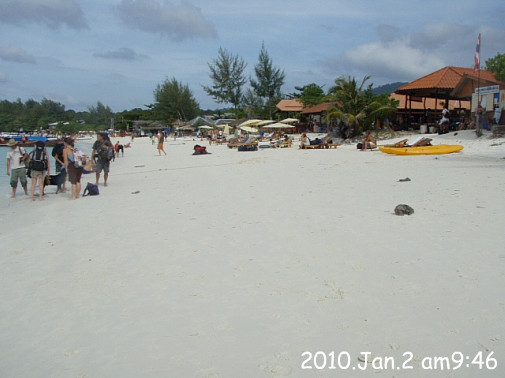 パタヤビーチから船に乗る