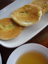 バナナパンケーキも+♪