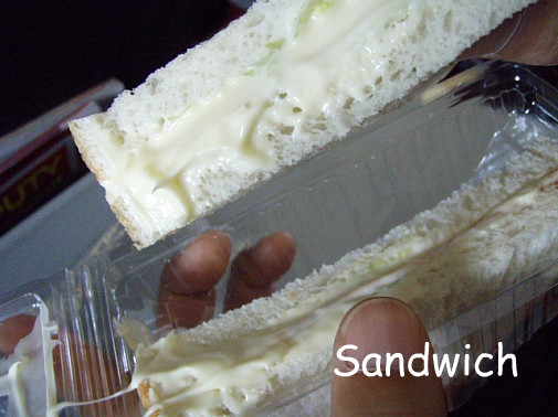 チーズとけとけ♪のハムサンド