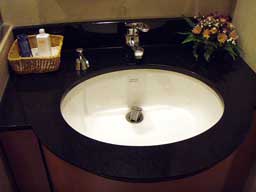 シャワールーム内洗面