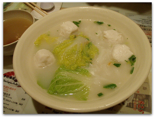 フィッシュボールヌードル、だったと思う(笑