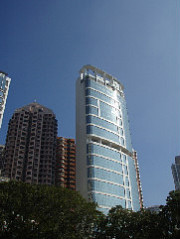 ホテルが見えます