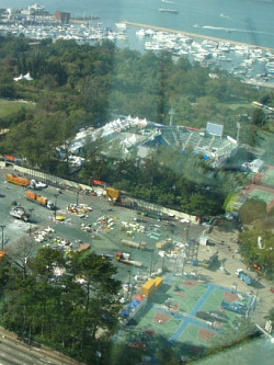 今日(1/6)のビクトリア公園の様子～