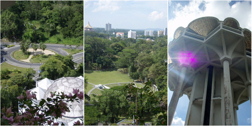 緑いっぱい~ロータリーも多い