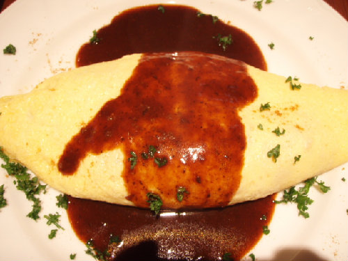 おむらいす(デミグラス)