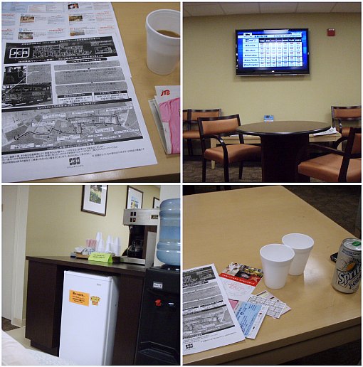 隣のビルのJCBプラザラウンジには行かず(笑)DFS内のホノルルラウンジにて～