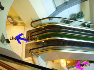 カフェドパークを出て下を覗いてみた