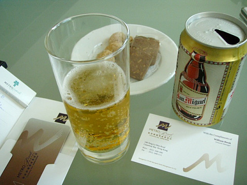 サンミゲルでお疲れルネッサーン