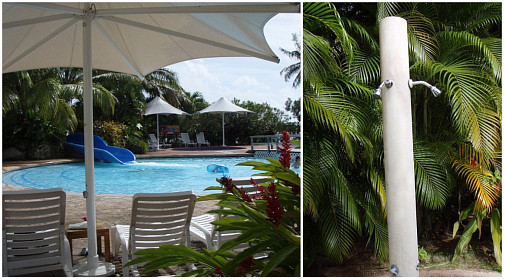 水のはじける音が聞こえる～♪