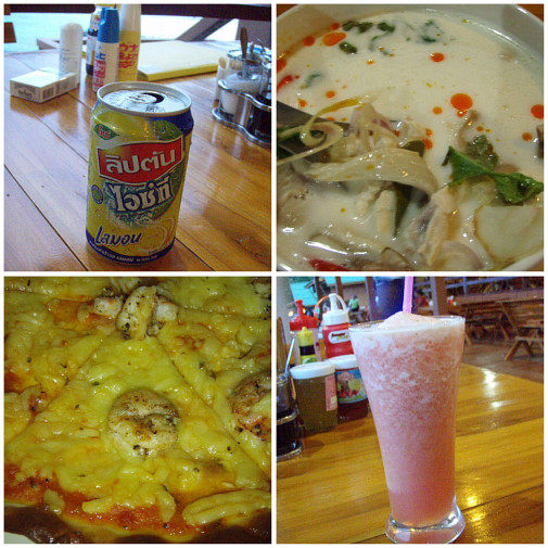 トムカーガイは必須♪チーズたっぷりピザ～Y(^o^)Y