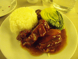 Wu xi style pork spare ribs