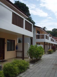 7 二階建てのスタンダードな部屋の通り