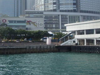 ifc mallも見え、まもなく到着