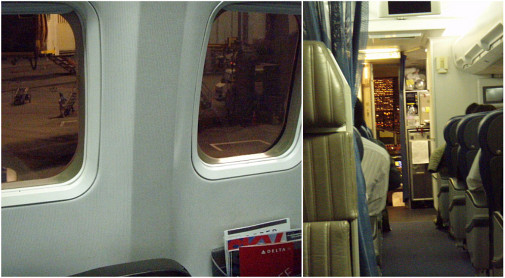 NW349便インチョン行24番ゲートから17:35搭乗～18:27ゲートバイバイ19:03離陸～