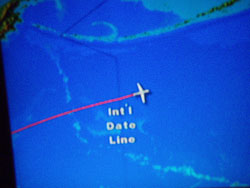 日付変更線通過~