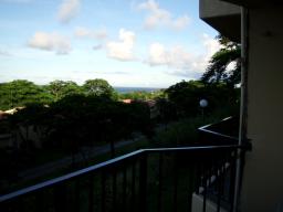 目の前はゴルフコース