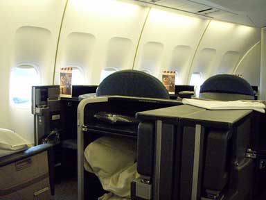 ファーストクラスの様子～