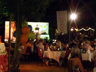 ステージでは♪