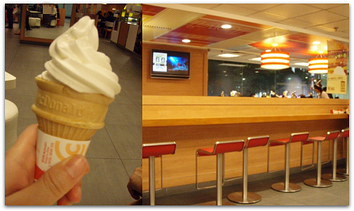 ま～くどなぁ～るほどぉ～のソフトクリーム2.5HK$♪