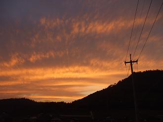 0910夕焼け