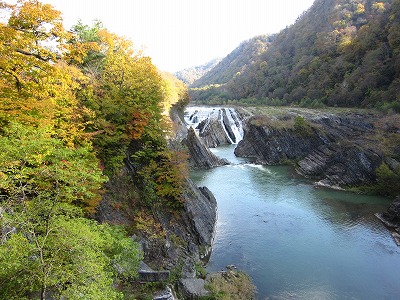 千鳥ヶ滝　滝ノ上公園　夕張