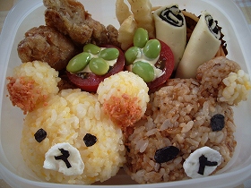 リラックマ＆コリラックマ弁当