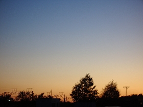 夕焼け