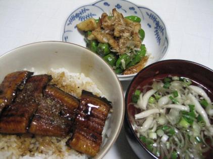 7月28日の晩ご飯