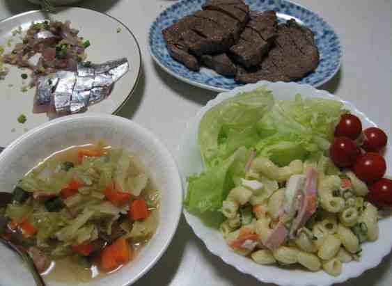 １０月２６日の晩ご飯