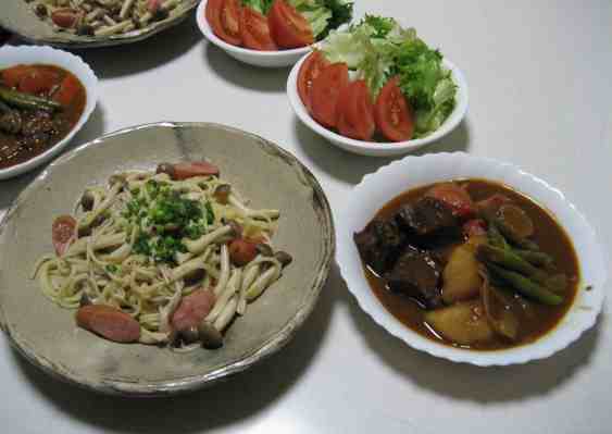 １０月２８日の晩ご飯