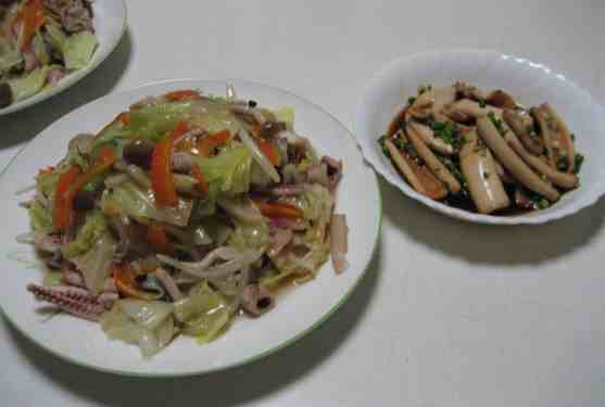 １０月３１日の晩ご飯